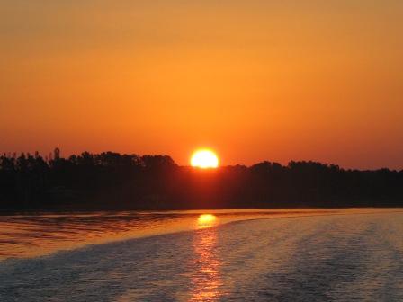 sunrise on the Chesapeake Bay