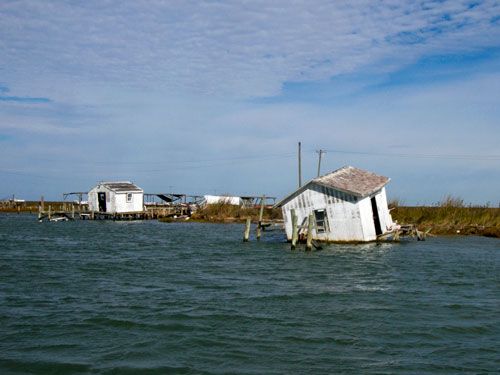 Tangier Island crab shacks